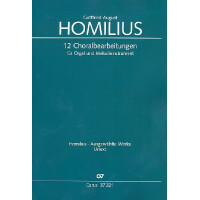 12 Choralbearbeitungen für Melodieinstrument