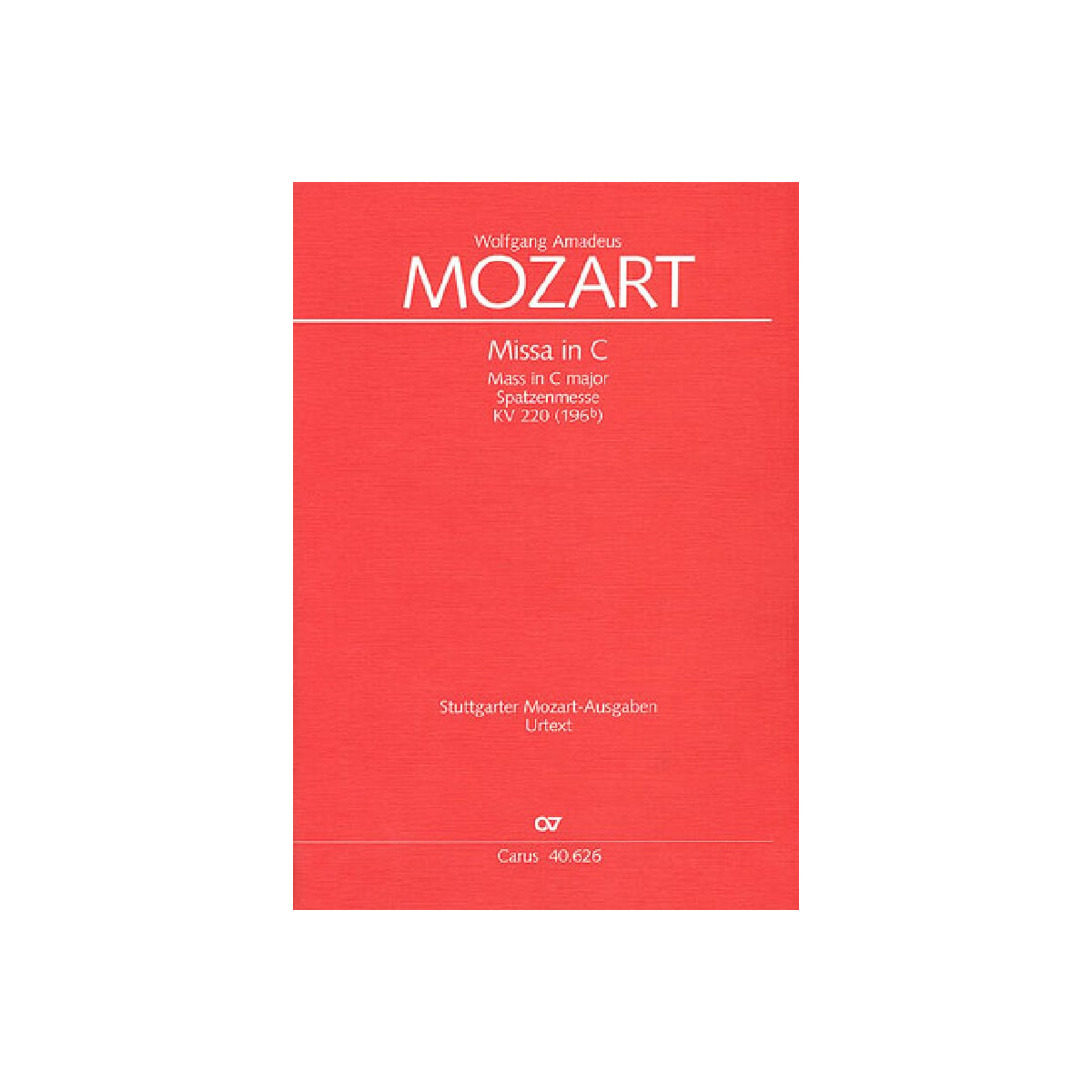 Missa brevis C-Dur KV220