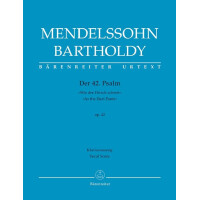 Wie der Hirsch schreit  für Soli, gem Chor