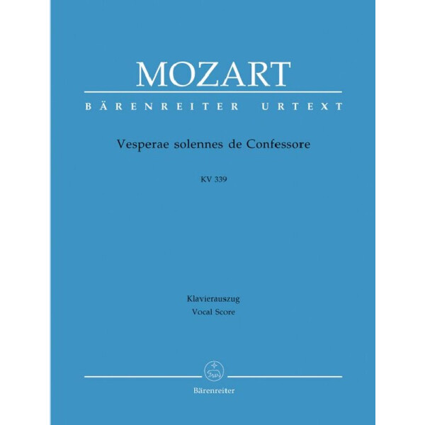 Vesperae solennes de confessore KV339