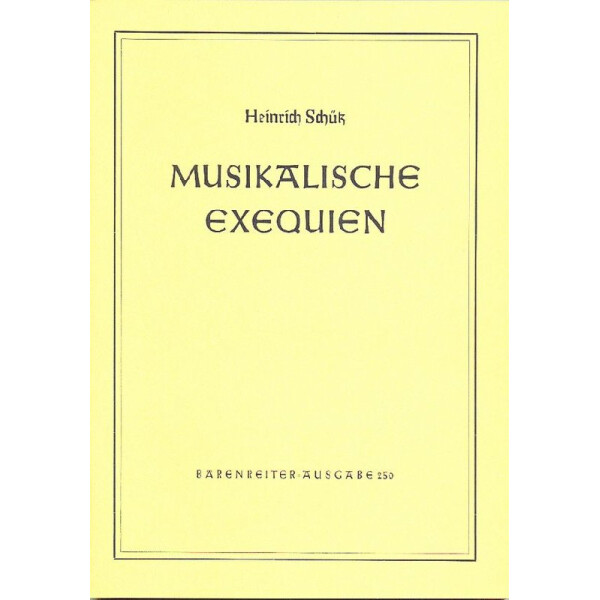 Musikalische Exequien SWV279-281