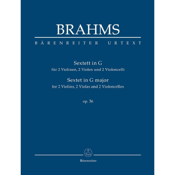 Sextett G-Dur op.36 für 2 Violinen,