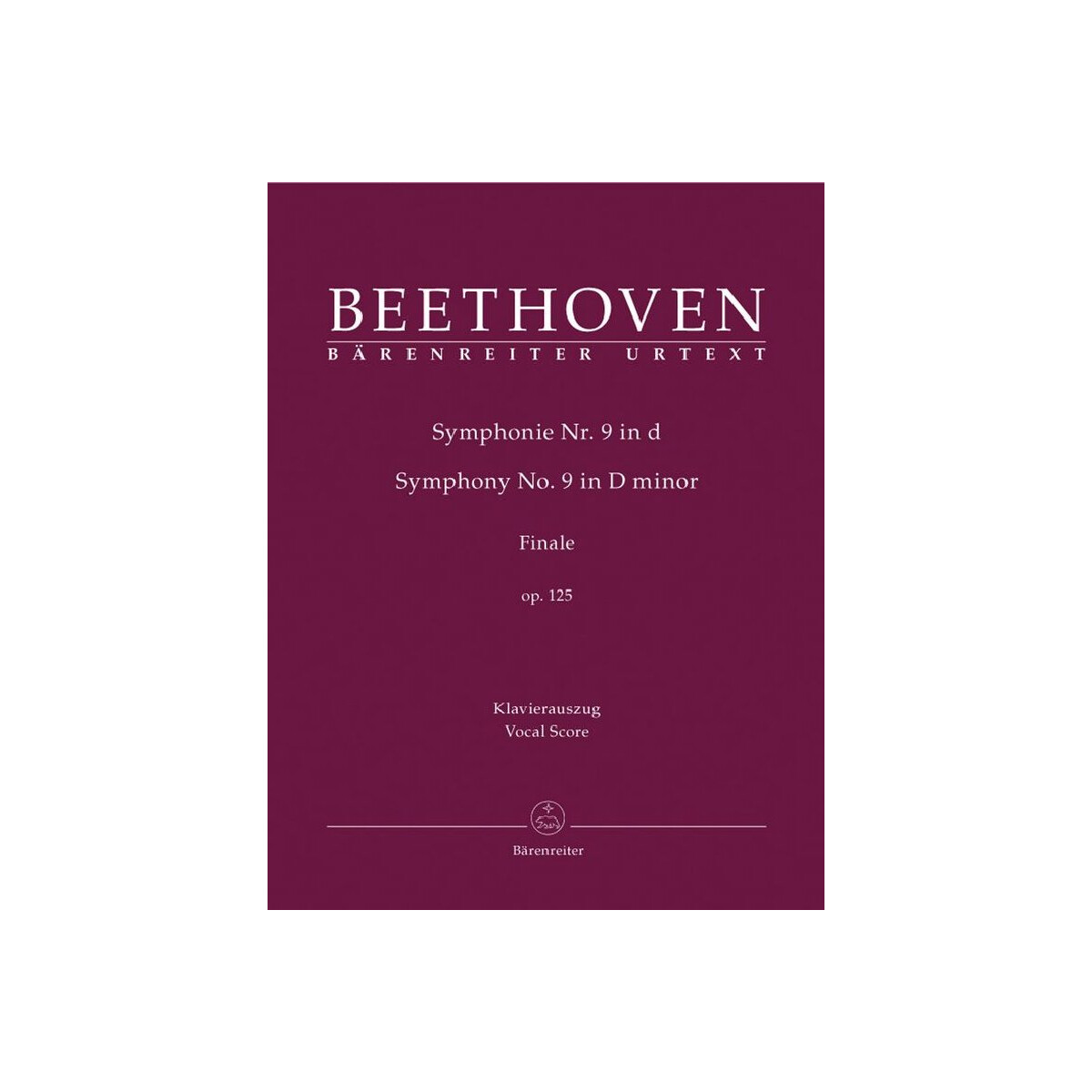 Finale aus der Sinfonie d-Moll Nr.9 box