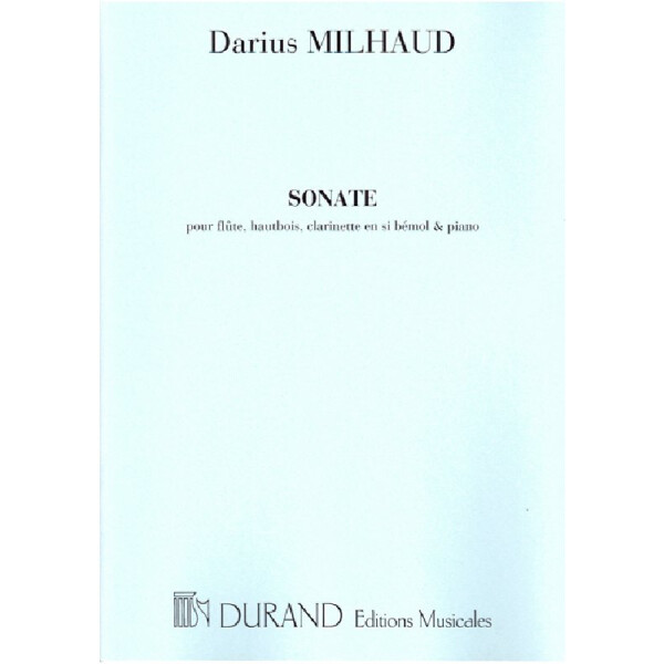 Sonate op.47 pour flûte, hautbois