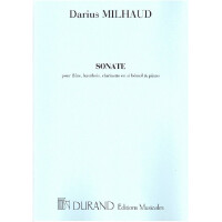 Sonate op.47 pour flûte, hautbois