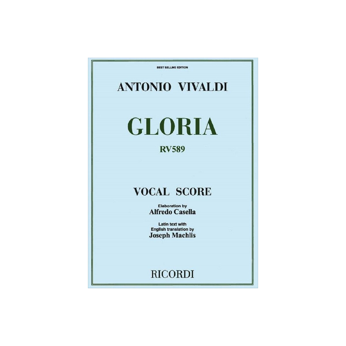 Gloria RV589 für Soli, gem Chor