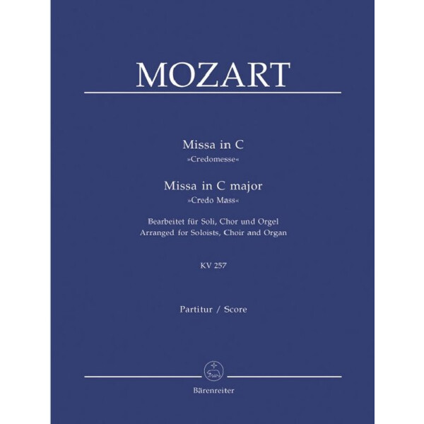 Messe C-Dur KV257 für Soli, Chor