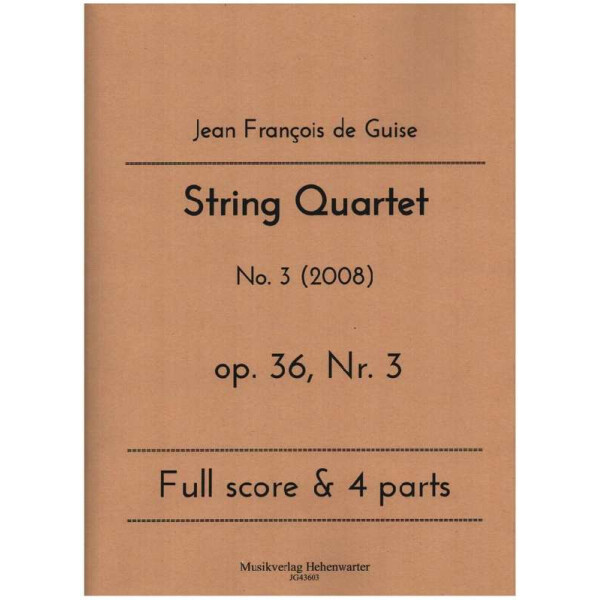 String Quartet op.36 Nr.3