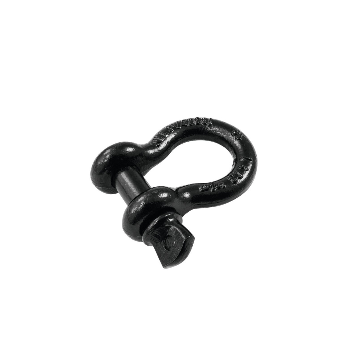Safetex shackle 16mm black with screw bolts