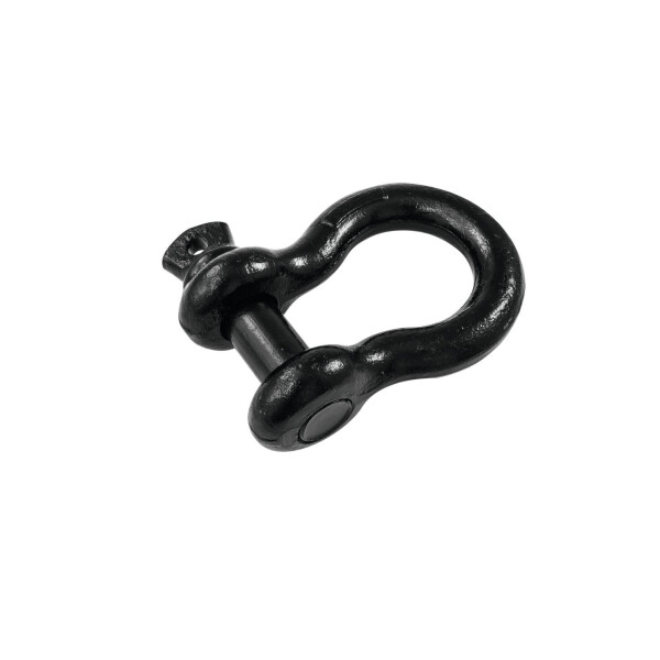 Safetex shackle 22mm black with screw bolts