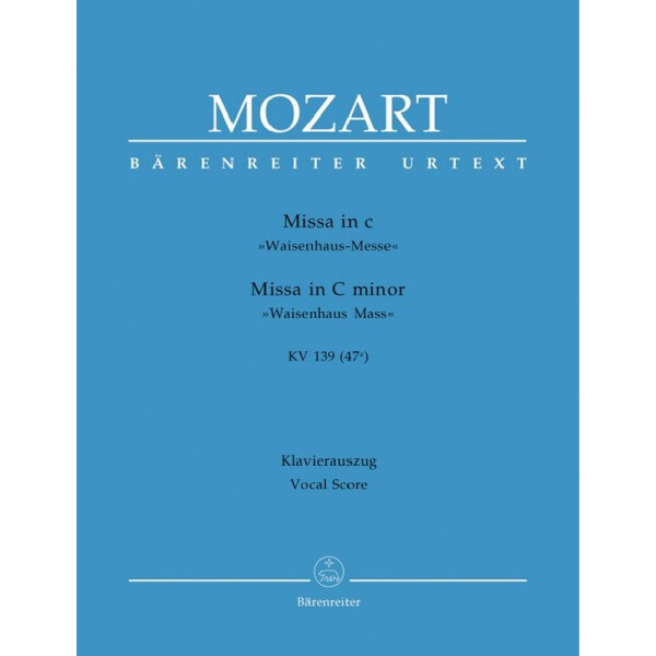 Missa c-Moll KV139 für Soli, gem Chor