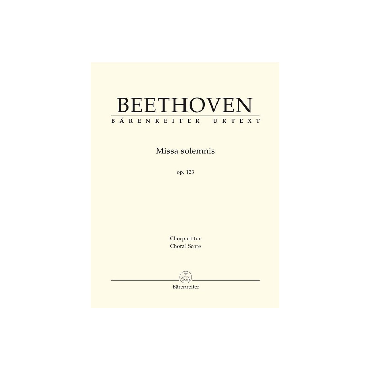 Missa solemnis op.123