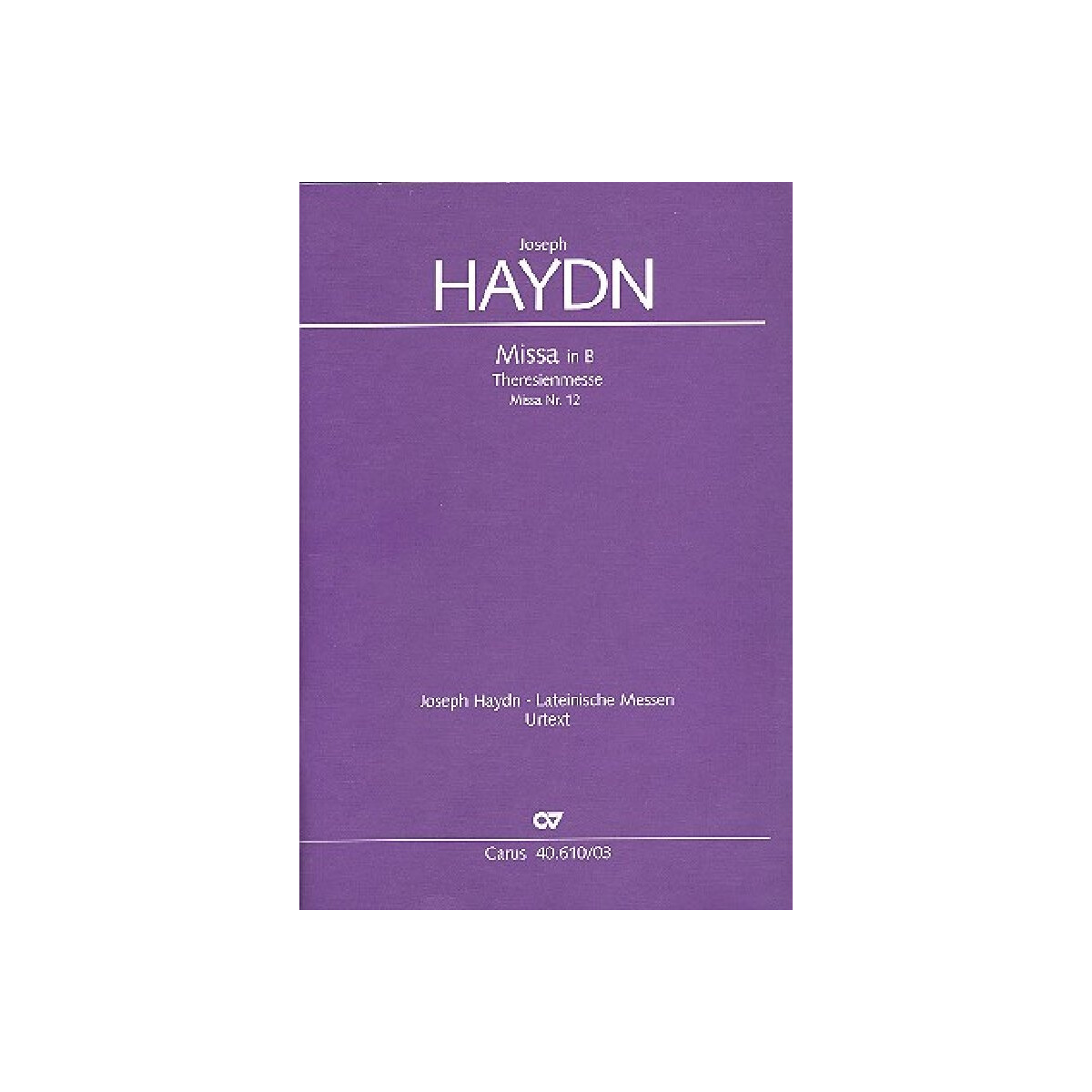 Theresienmesse B-Dur Hob.XXII:12