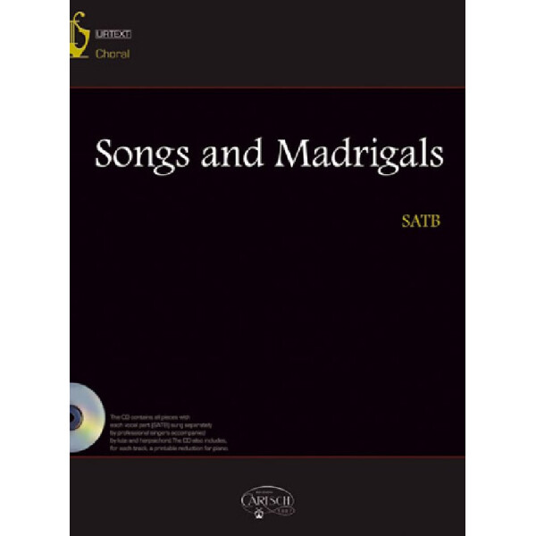 Songs and Madrigals (+CD-Rom)