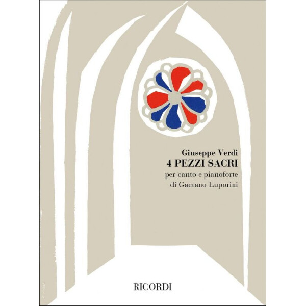 4 pezzi sacri per canto e pianoforte