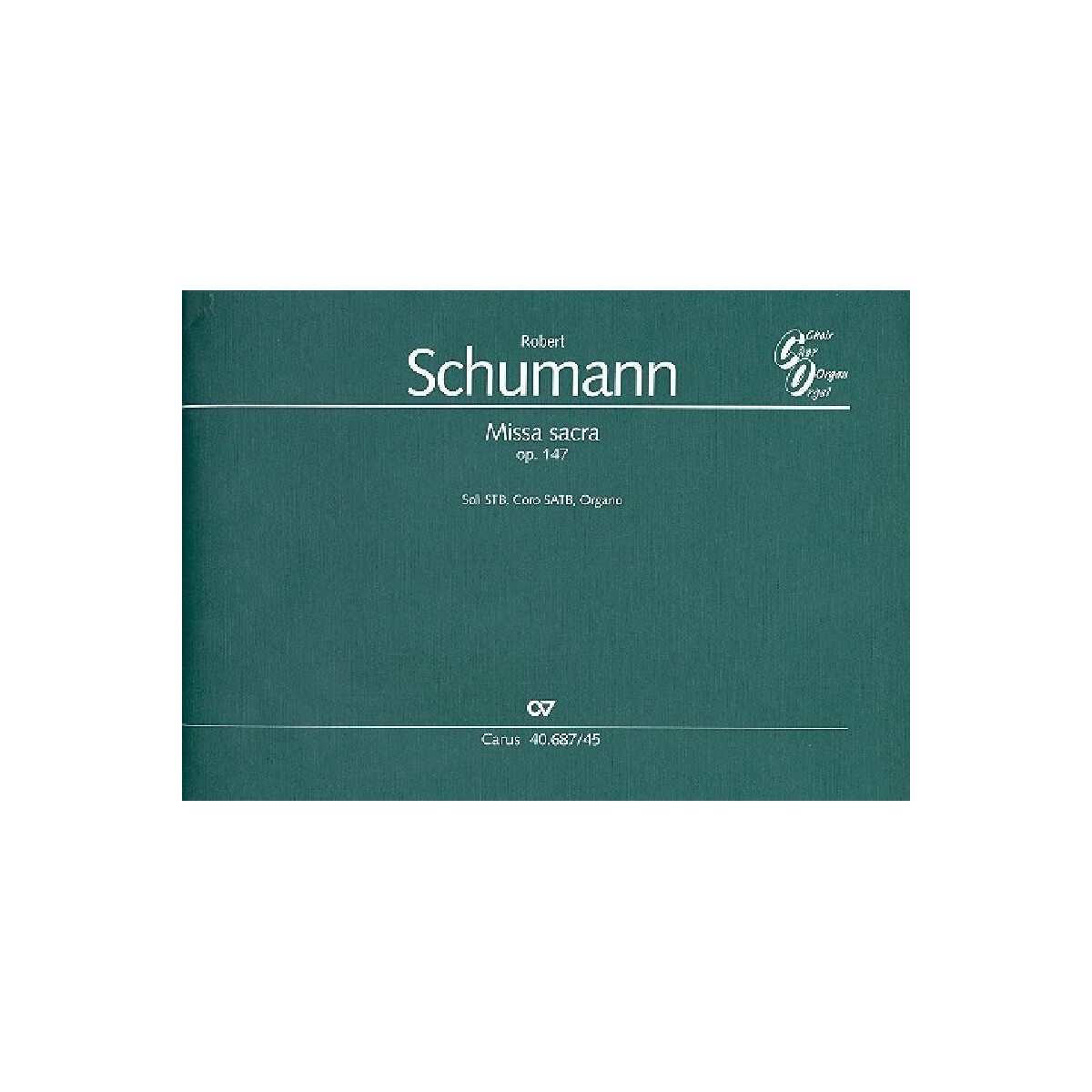 Missa sacra op.147 f&uuml;r Soli,