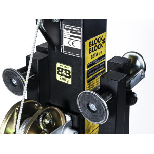 Block and Block BETA-70 traverse lift 230kg 6.5m