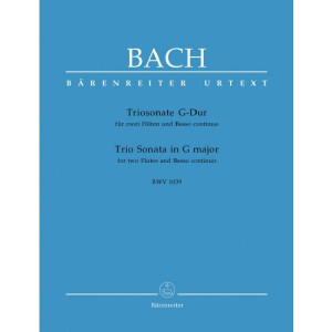 Triosonate G-Dur BWV1039