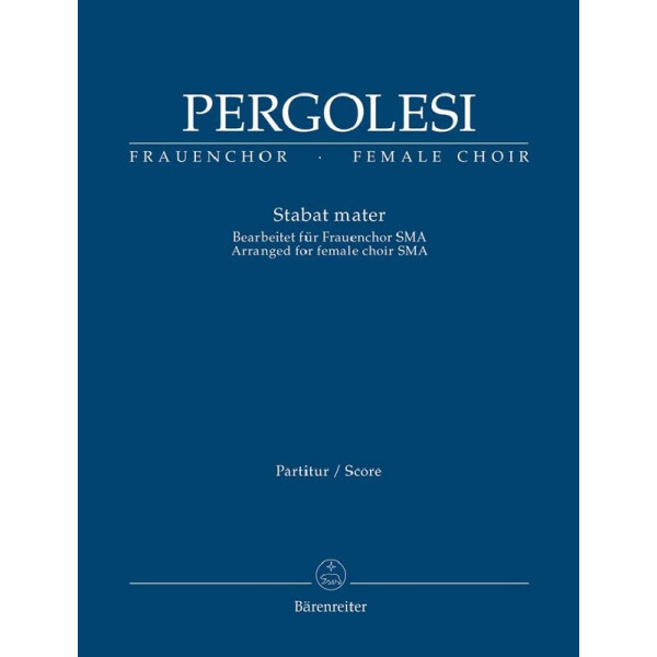 Stabat mater für Soli, Frauenchor