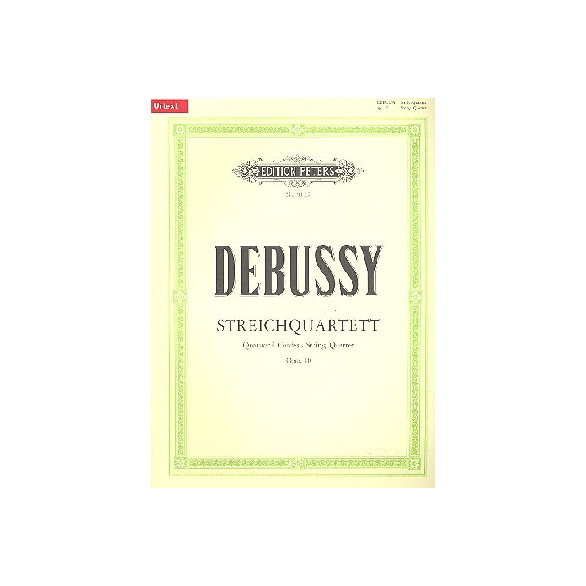 Streichquartett g-Moll op.10 box