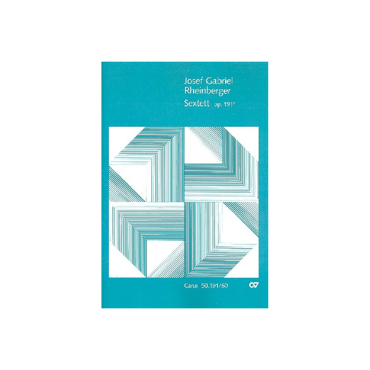 Sextett F-Dur op.191b für Klavier,  box