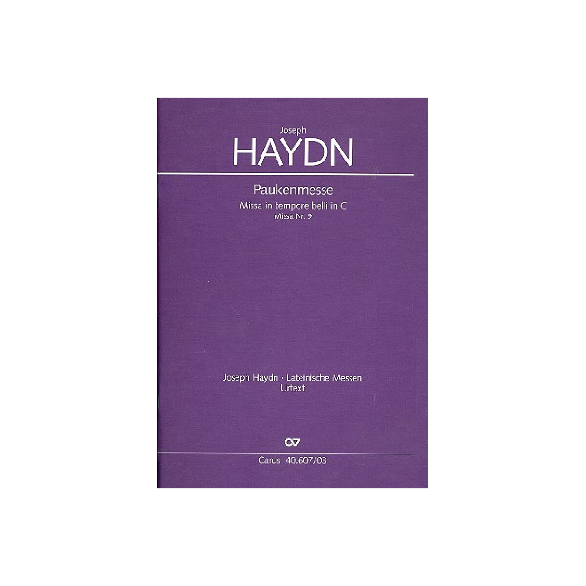 Missa in tempore belli C-Dur