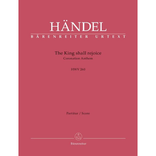 The King shall rejoice HWV260