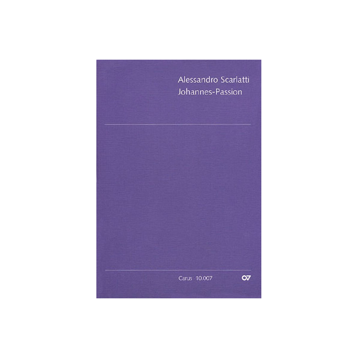 Johannes-Passion f&uuml;r Soli, Soli-