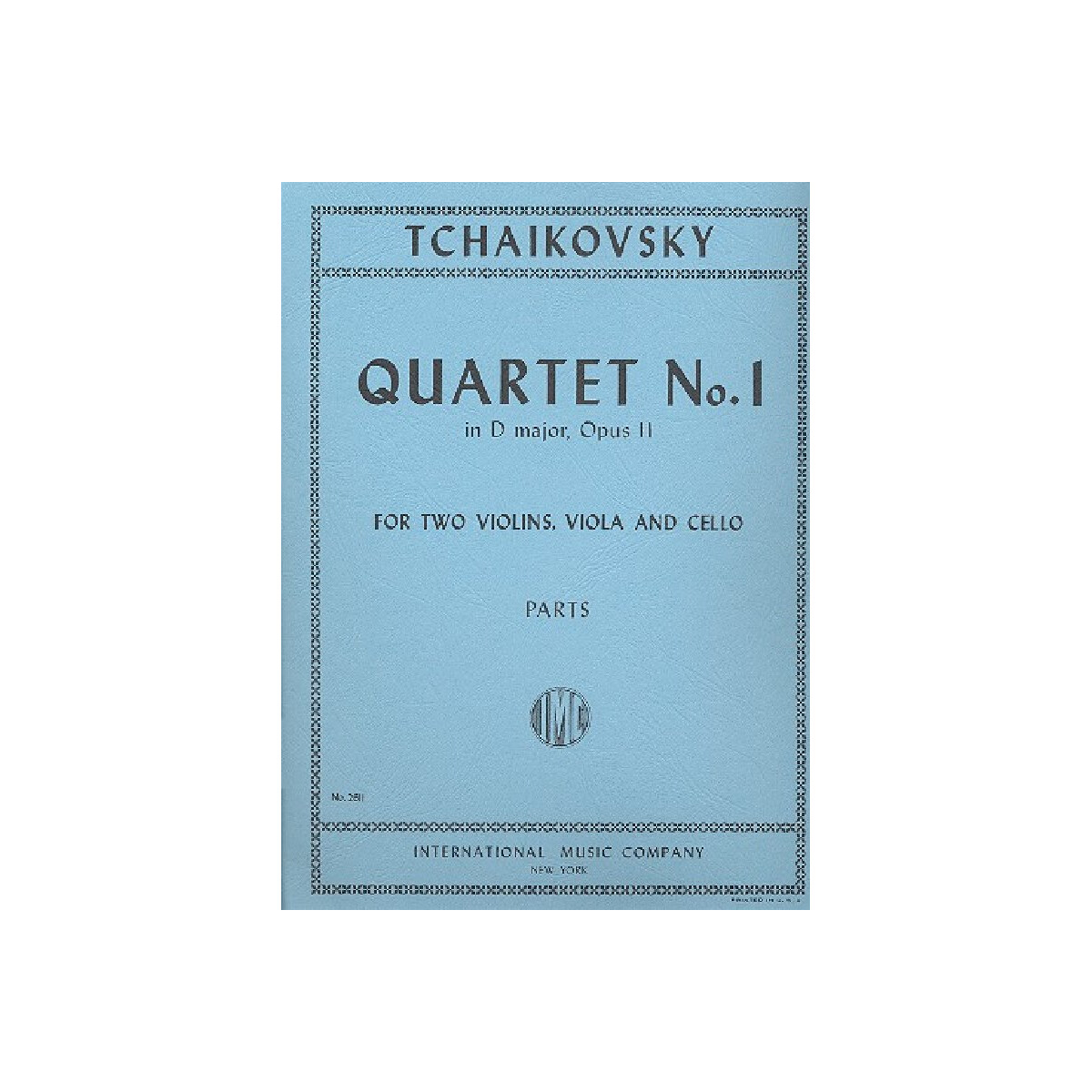 Quartet in D Major No.1 op.11 box