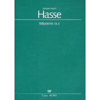 Miserere c-Moll für Soli, gem Chor