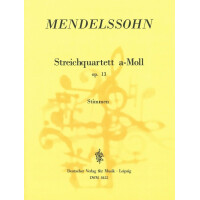 Streichquartett a-Moll op.13