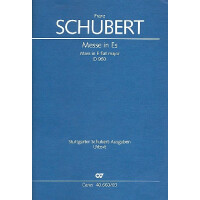 Messe Es-Dur D950 für Soli,