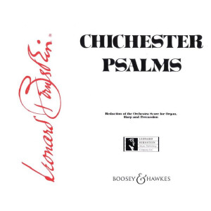 Chichester Psalms reduction of the orchestra score