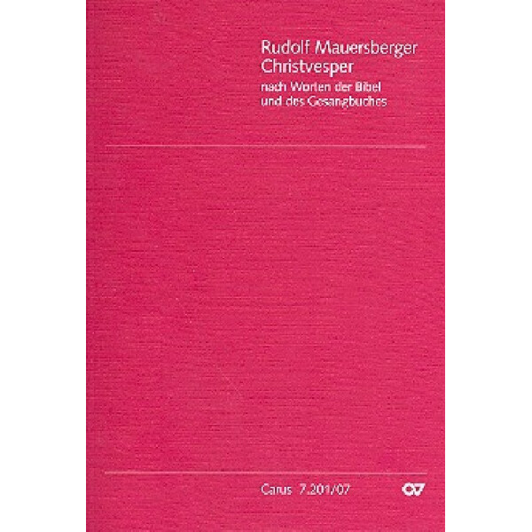 Christvesper nach Worten der Bibel