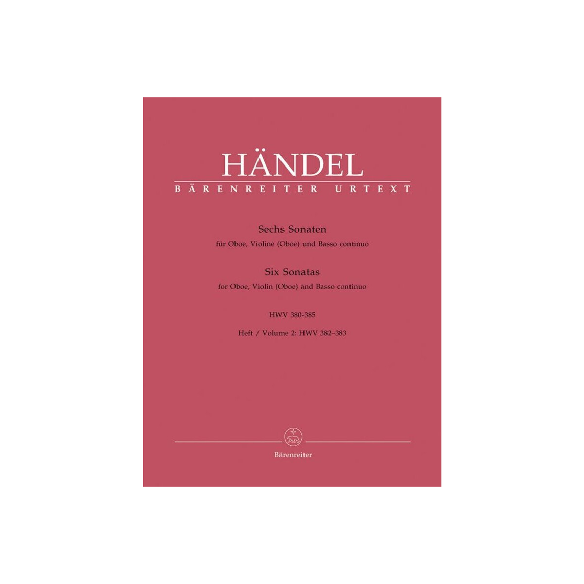 6 Sonaten Band 2 (Nr.3-4) box