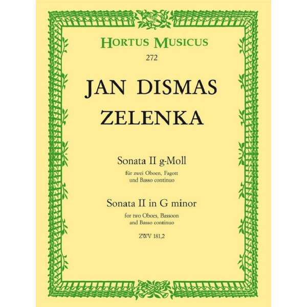 Sonate g-Moll Nr.2 für 2 Oboen,