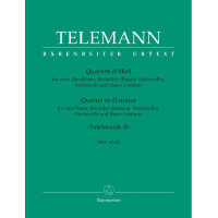 Quartett d-Moll für 2 Flöten,