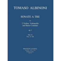 Sonate a tre op.1 Band 4 (Nr.10-12)