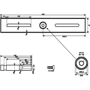 Eurolite TAH-52 truss adapter with spigot