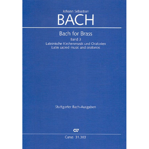 Bach for Brass Band 3 Messen und Oratorien