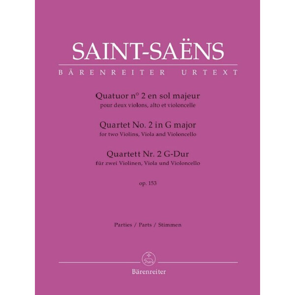 Quartett G-Dur Nr.2 op.153