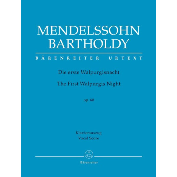 Die erste Walpurgisnacht op.60 für Soli,