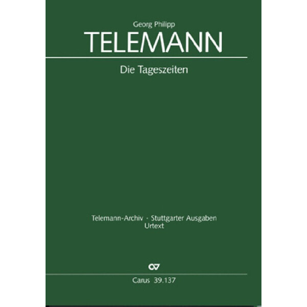 Die Tageszeiten TWV20:39