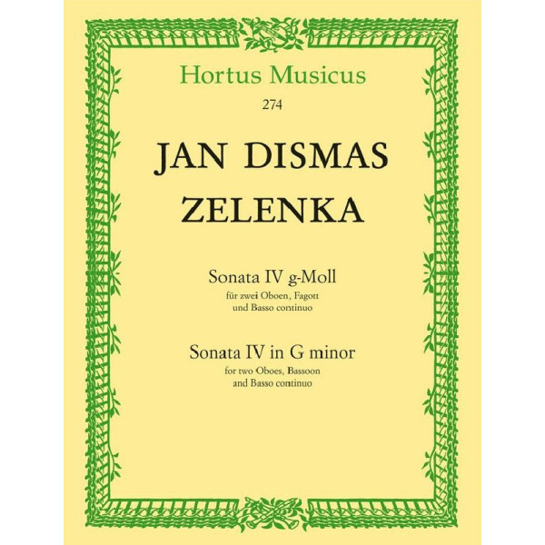 Sonate g-Moll Nr.4 für 2 Oboen,