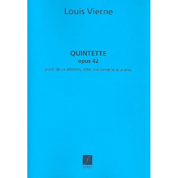 Quintette pour piano, 2 violons, alto