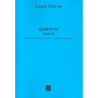 Quintette pour piano, 2 violons, alto