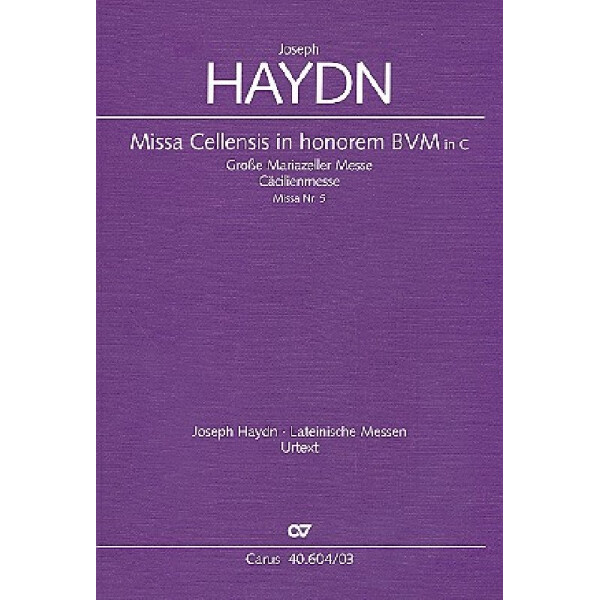 Missa cellensis in honorem BVM C-Dur Hob.XXII:5