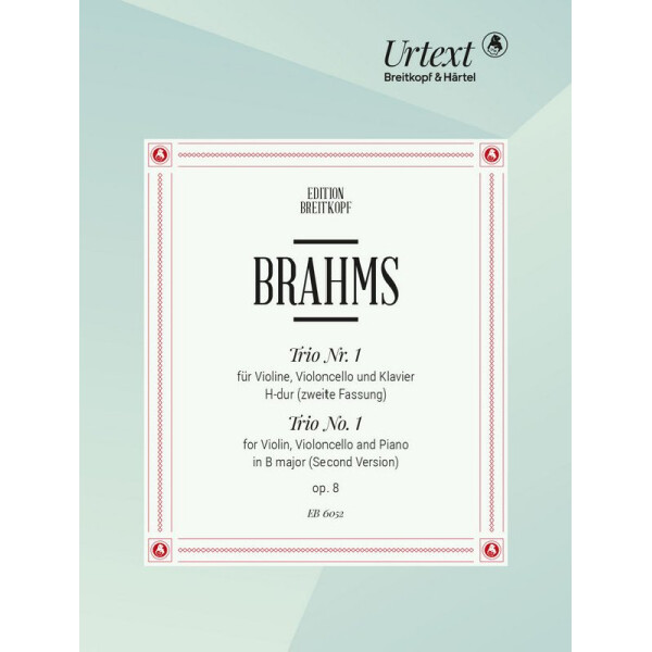 Klaviertrio H-Dur op.8 in der zweiten Fassung