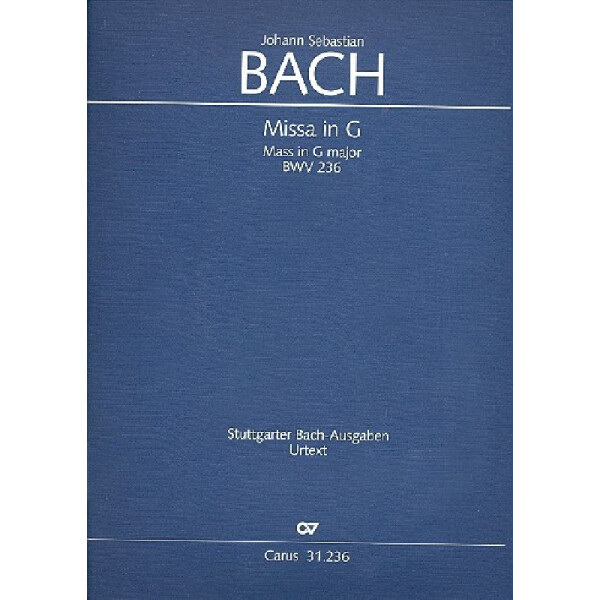 Missa G-Dur BWV236 für