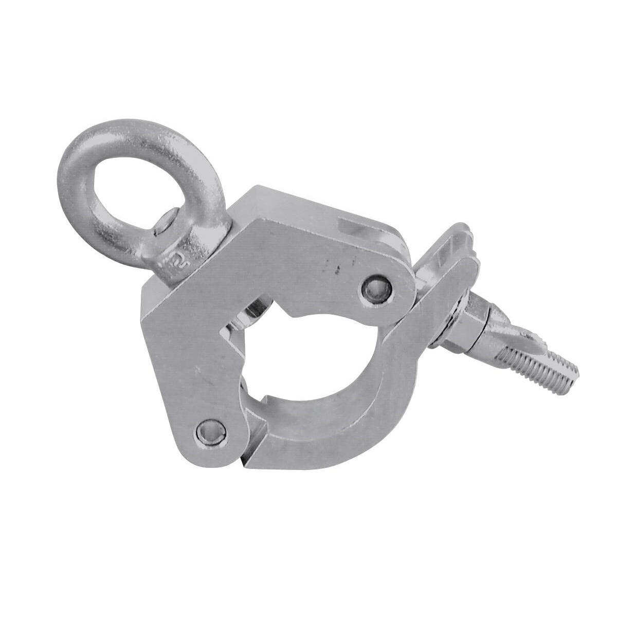 Eurolite TPC-31 clamp with eyelet, silve box